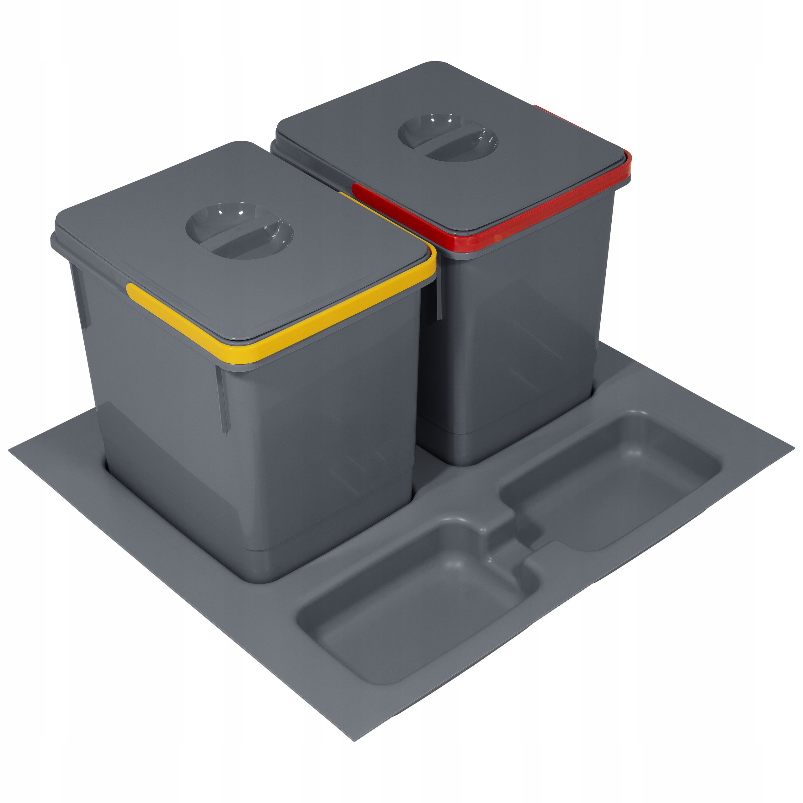 Kosz na śmieci segregator Rubio do szuflady 60 2x15L Antracyt polski produk