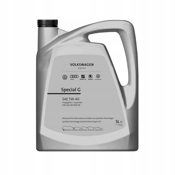 

Olej Vw Special G 5W40 502.00/505.00 5L