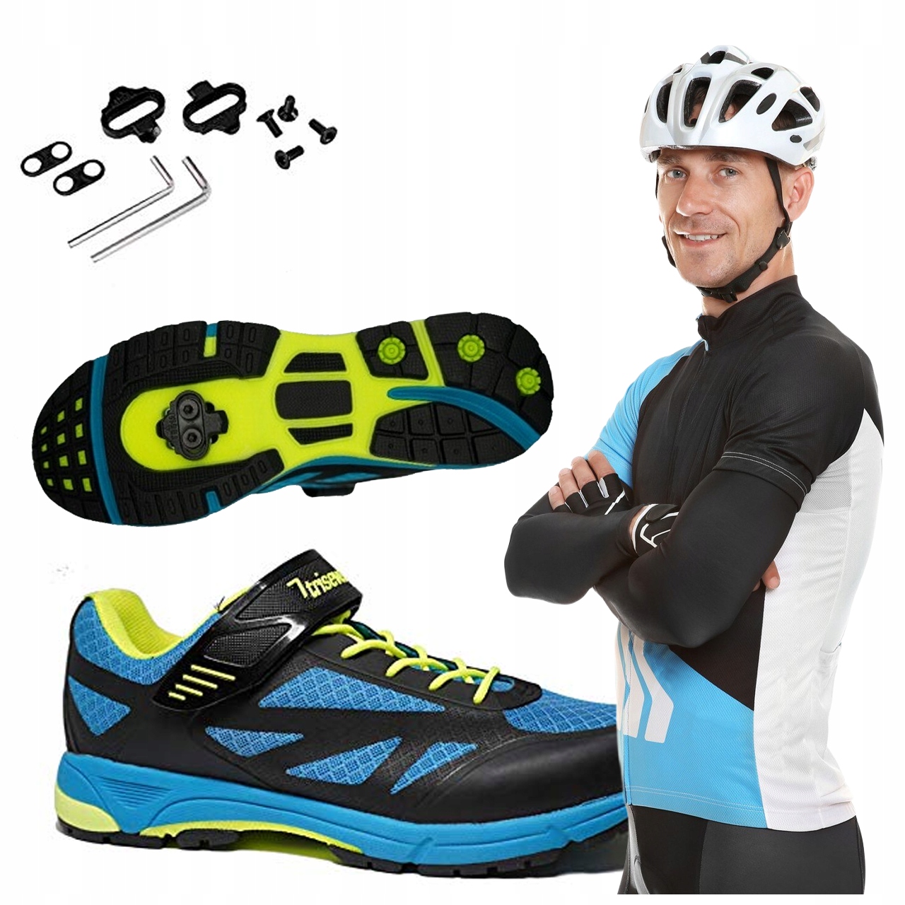 Buty Rowerowe Wpinane Triseven Rozmiar 39 Spd Mtd Rekreacyjne
