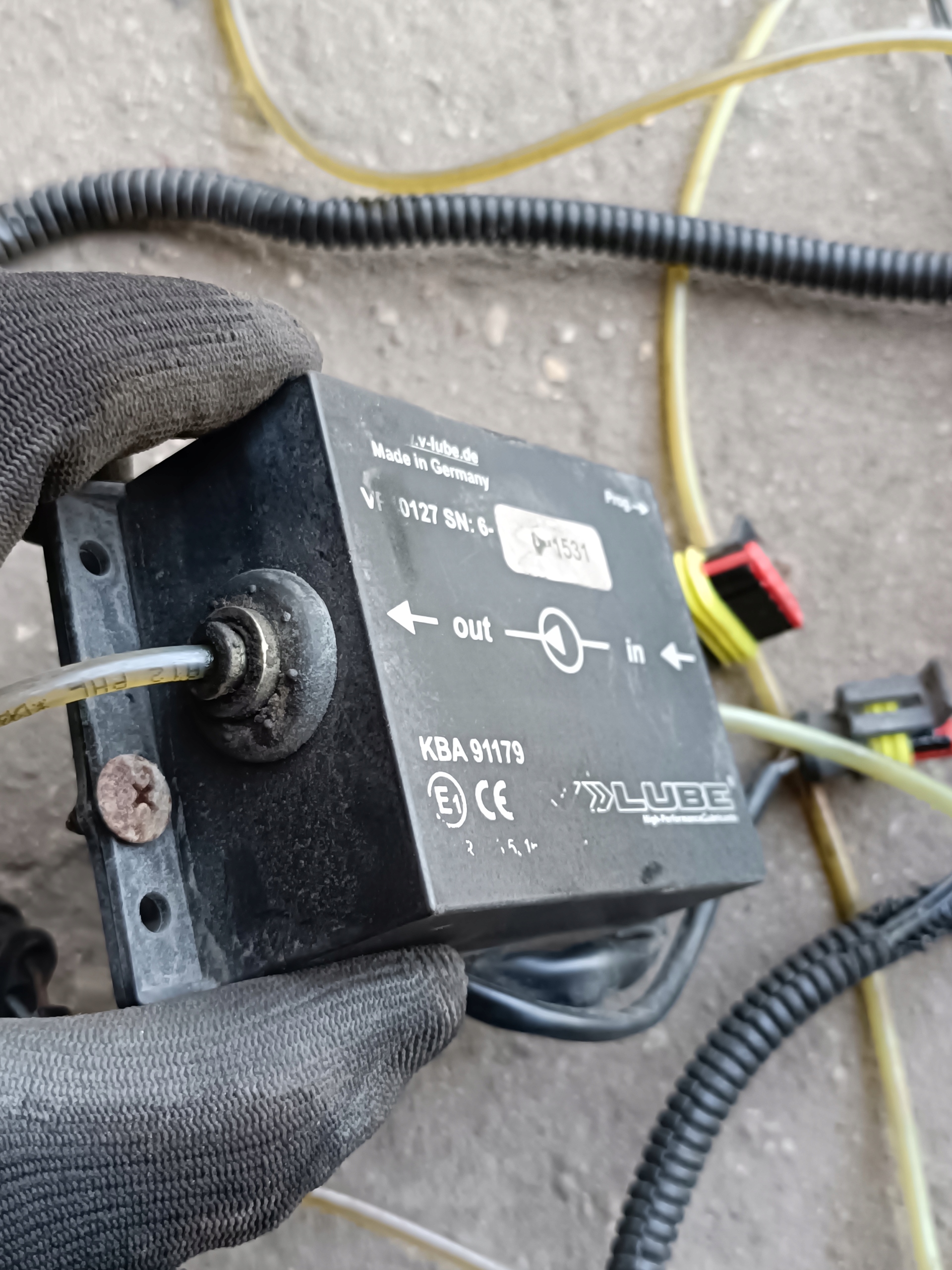 Lubryfikacja do instalacji LPG LUBE KBA 91179