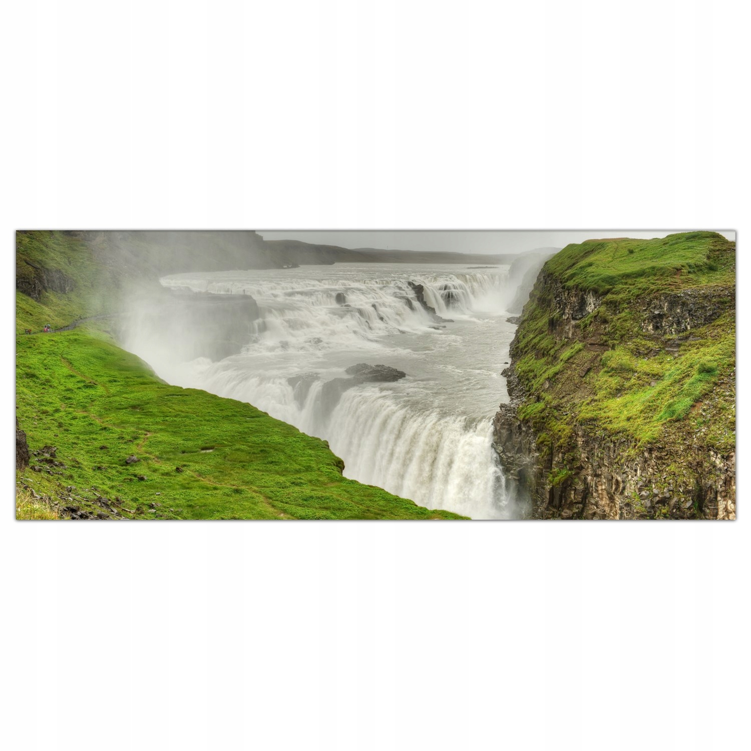 

Hartowany Obraz Szklany Wodospad Islandia 125x50