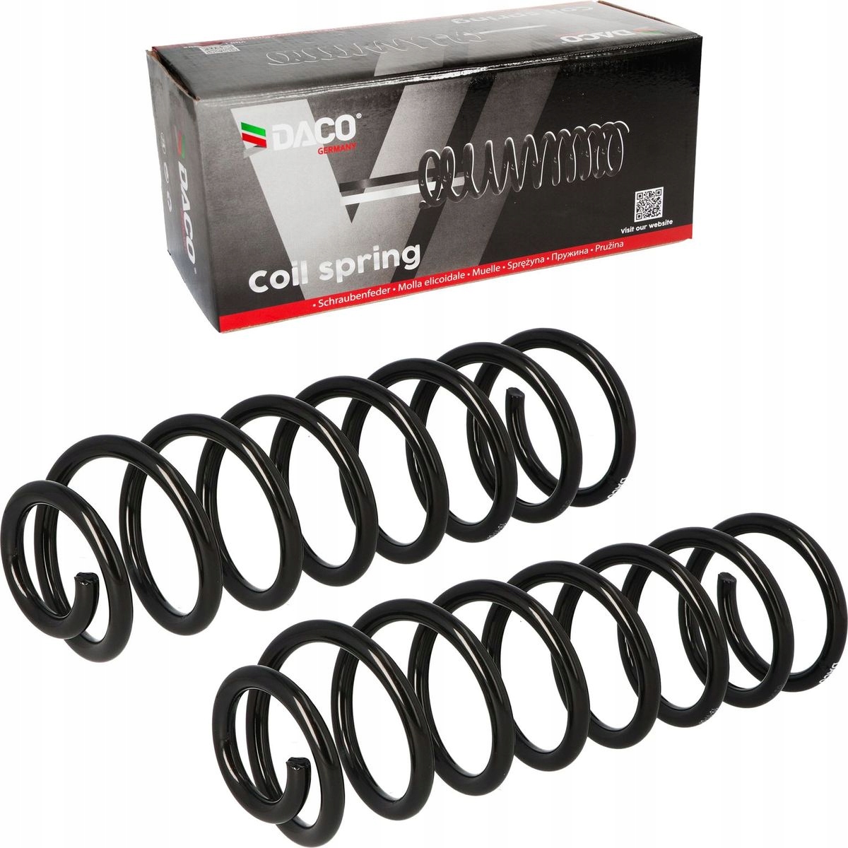 SPRĘŻYNY ZAWIESZENIA TYŁ x2 RENAULT MEGANE II DACO GERMANY