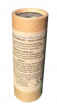 

Świeca Dymna Niebieska Dwustronna Do Zdjęć RDG2