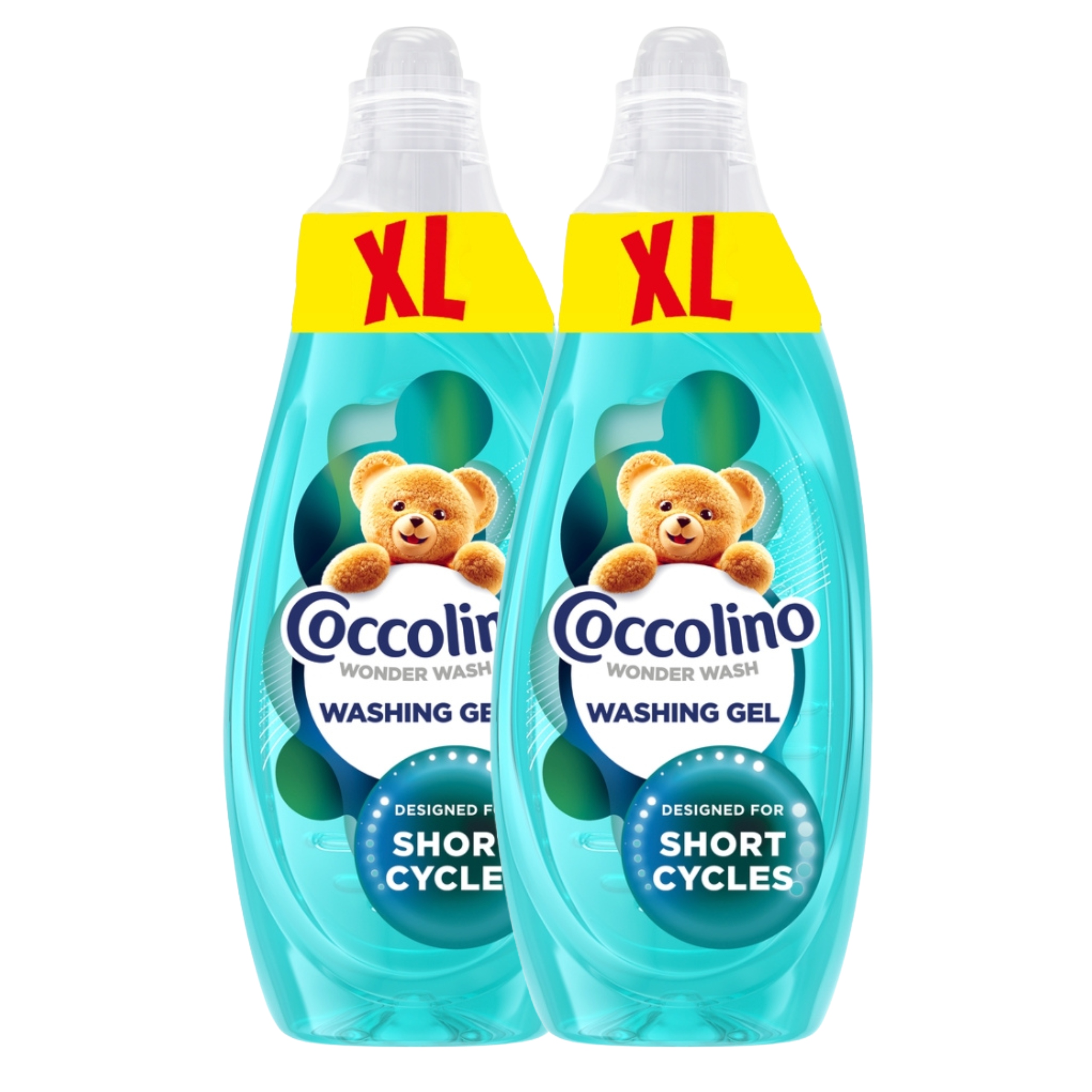 Coccolino XL Wonder Wash Speed Clean Żel do prania 2160 ml 54 prania x2