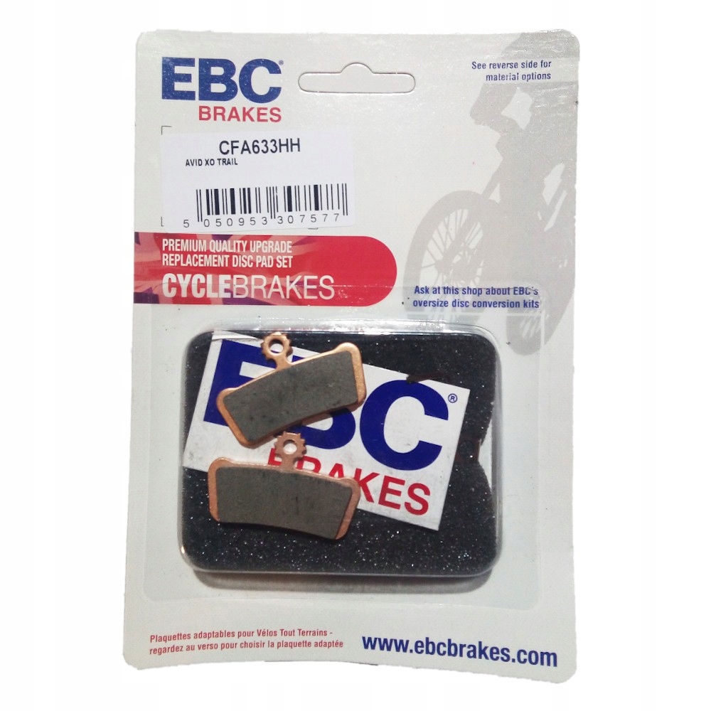 

Klocki Ebc Sram Guide R Rs i Avid Trail CFA633HH