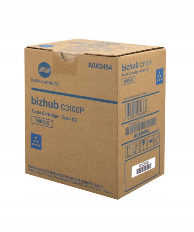 Toner TNP-50C do Konica Minolta C3100p Cyan Org.