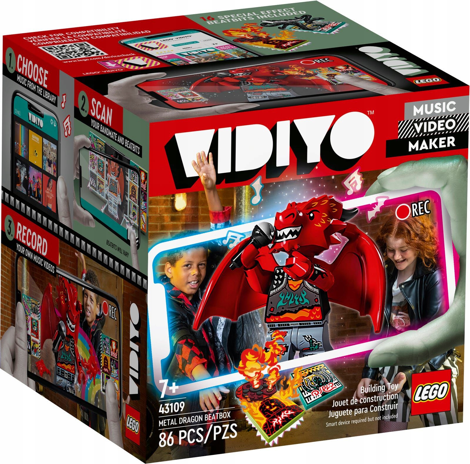 Lego 43109 Vidiyo Metal Dragon BeatBox