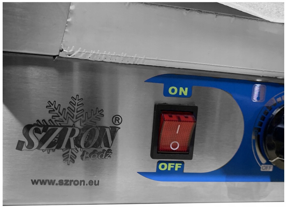 Podgrzewacz rolkowy do parówek i hot dogów gastronomiczny Szron SGW11