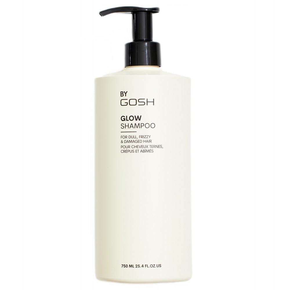 Vyživující Šampon Gosh Glow posilující lesk vlasů 750 ml bez silikonů