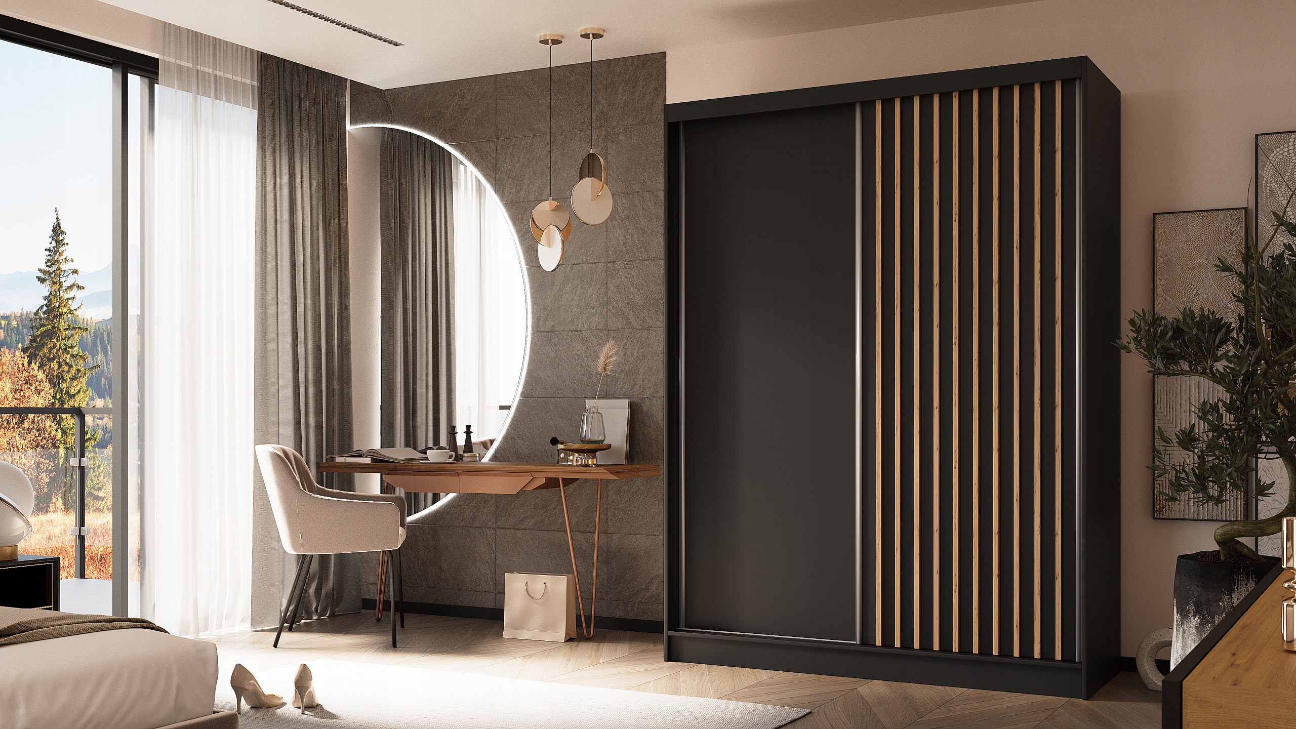 Szafa LAMEL 160 bez lustra