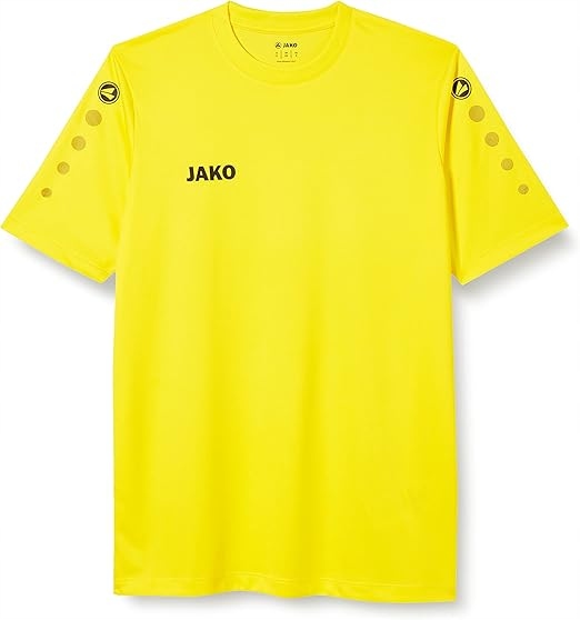 Koszulka Jako Team t-shirt 128 żółty do piłki nożnej sportowa