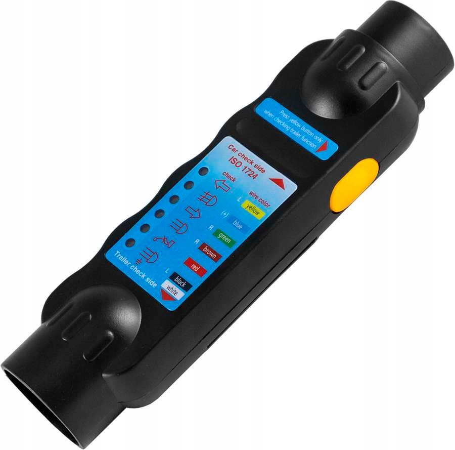 Tester gniazd przyczep, 7 pinów JBM