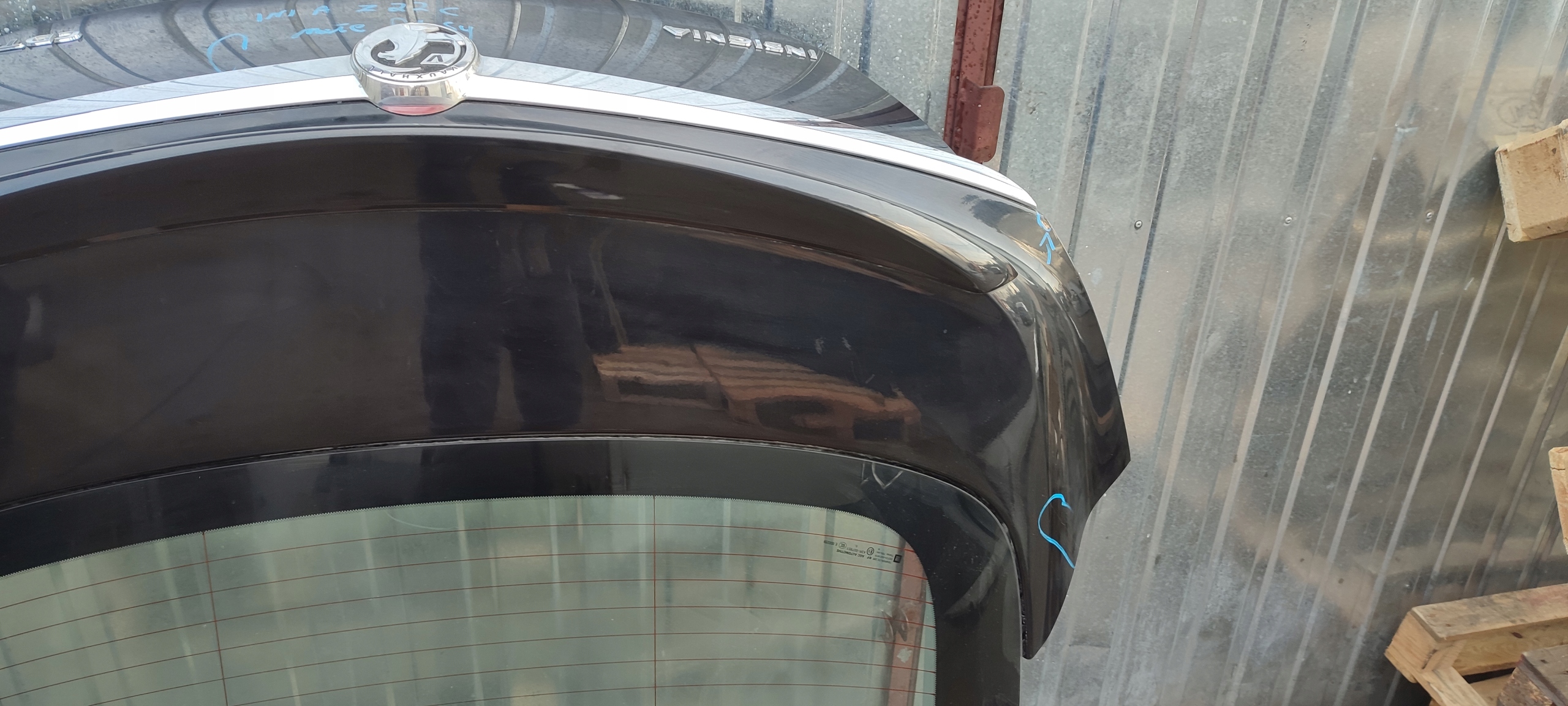 trunk door boot rear part rear OPEL INSIGNIA A Z22C