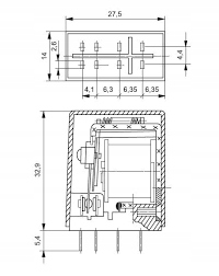 Przekaźnik RELPOL R2M 48V DC Marka Relpol