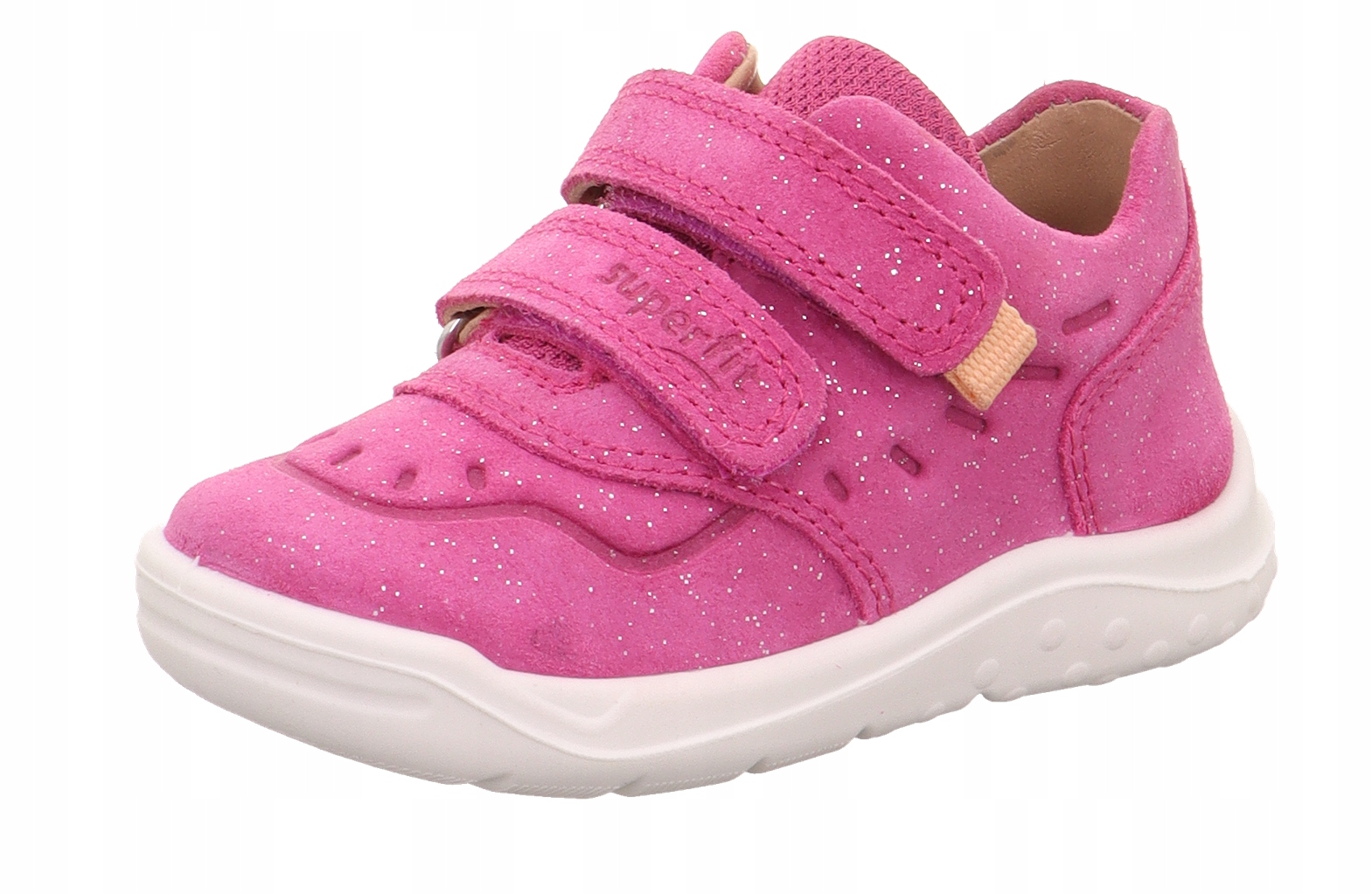 Sneakersy Półbuty Dziecięce Trampki Superfit Whaley Pink/orange R.24