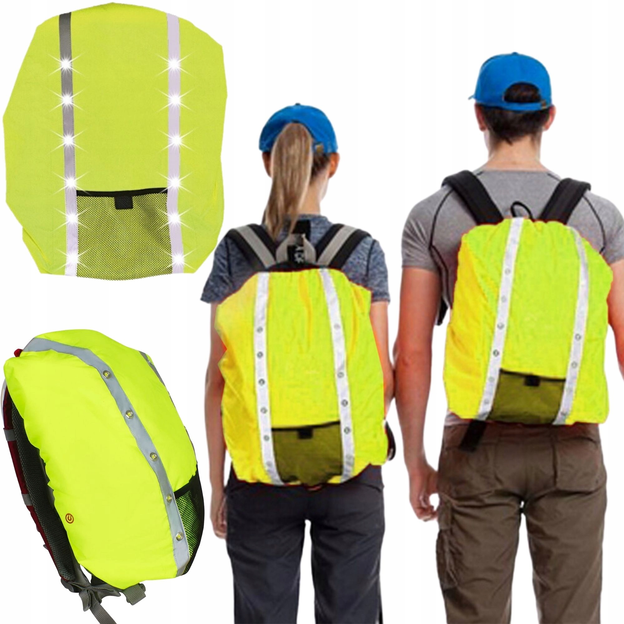 Obal Na Batoh Do Deště S Led Diodami