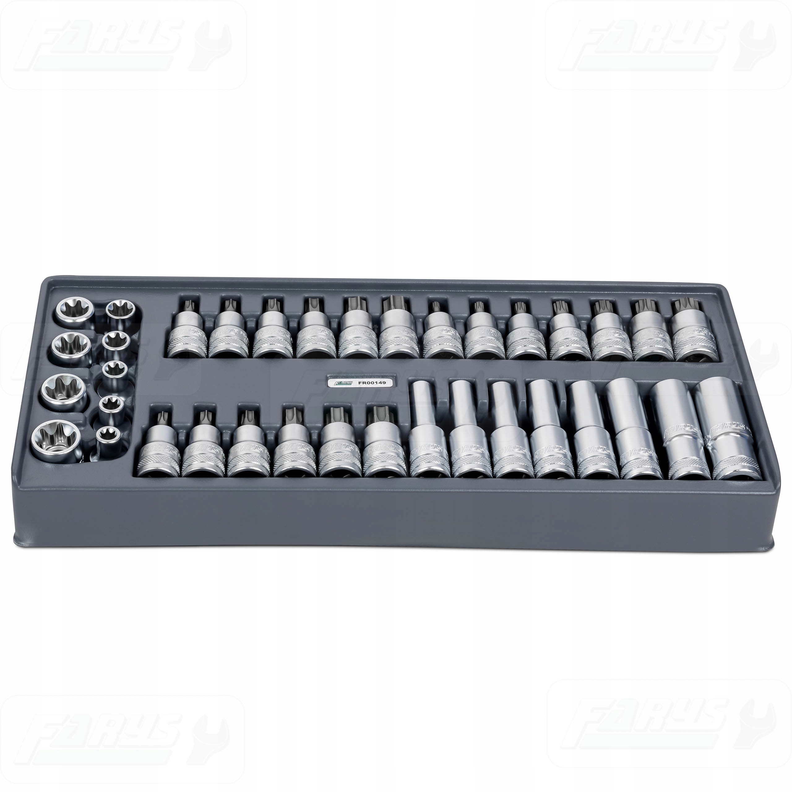 WKŁAD DO SZAFKI WYPOSAŻENIE PREMIUM ZESTAW KLUCZY TORX 1/2” 36el. Kod producenta FR00149