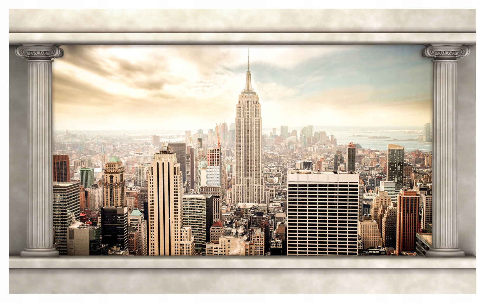 Fototapeta vliesová New York Empire State Building panorama 368x254 lepidlo