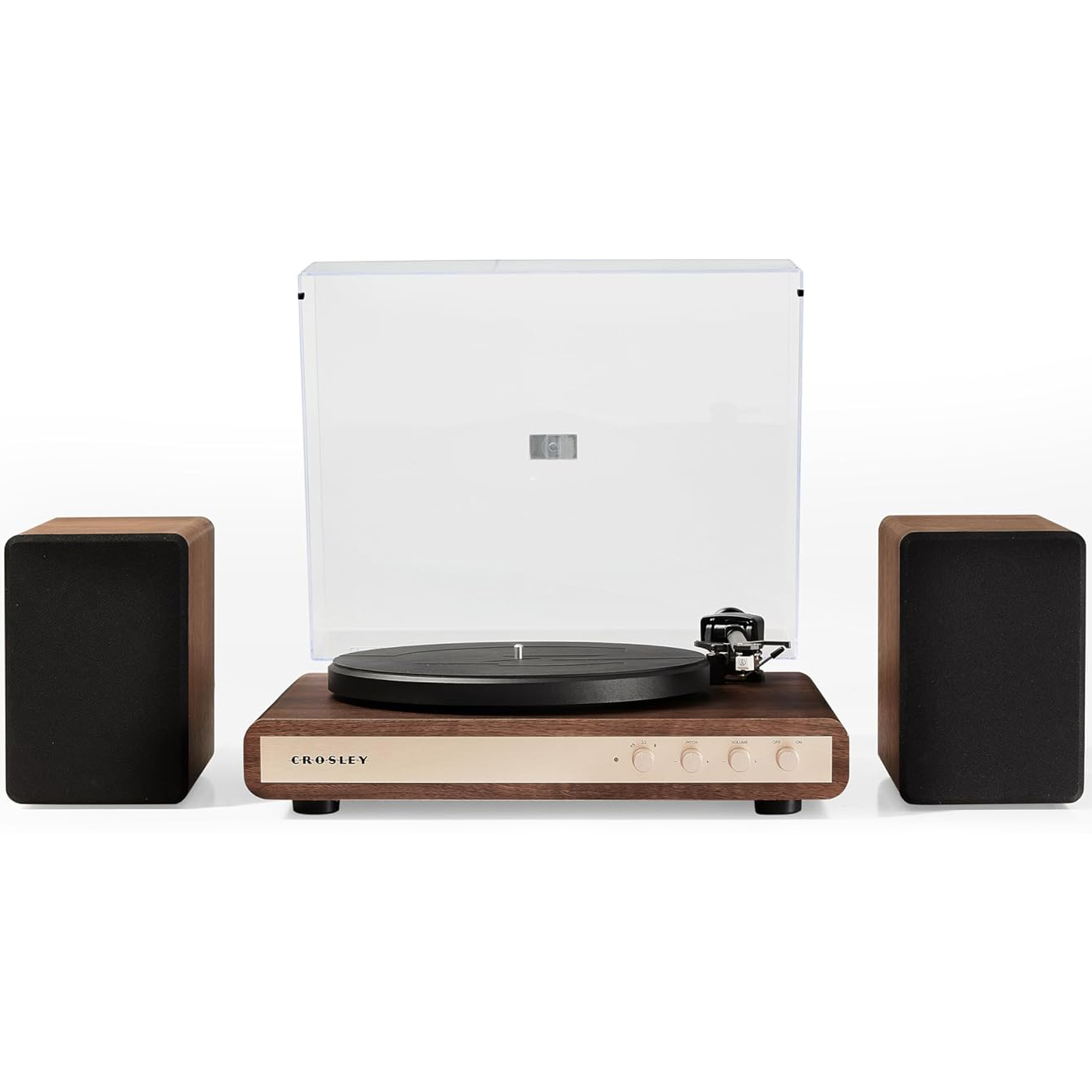 Vinylový gramofón Crosley C65, Walnut