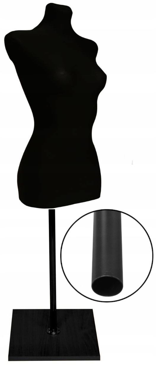 MANEKIN DAMSKI KRAWIECKI EKSPOZYCYJNY 36/38 PŁYTA