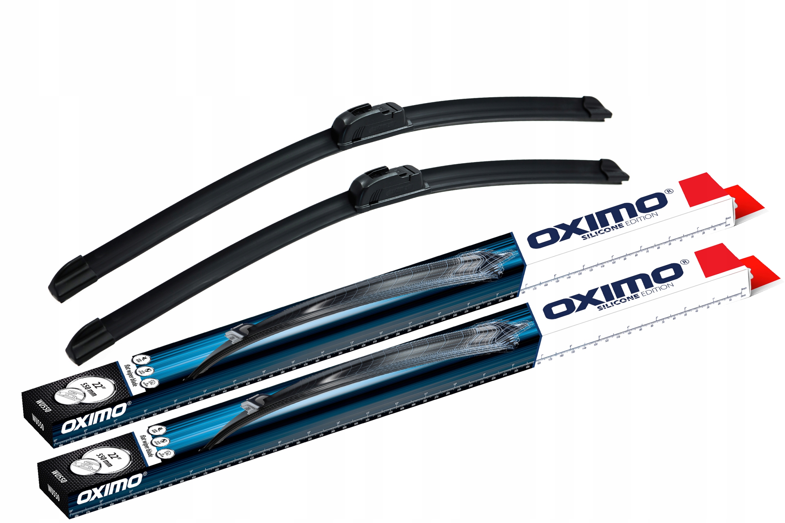 Wycieraczki płaskie Oximo Dacia Dokker 2012-2015