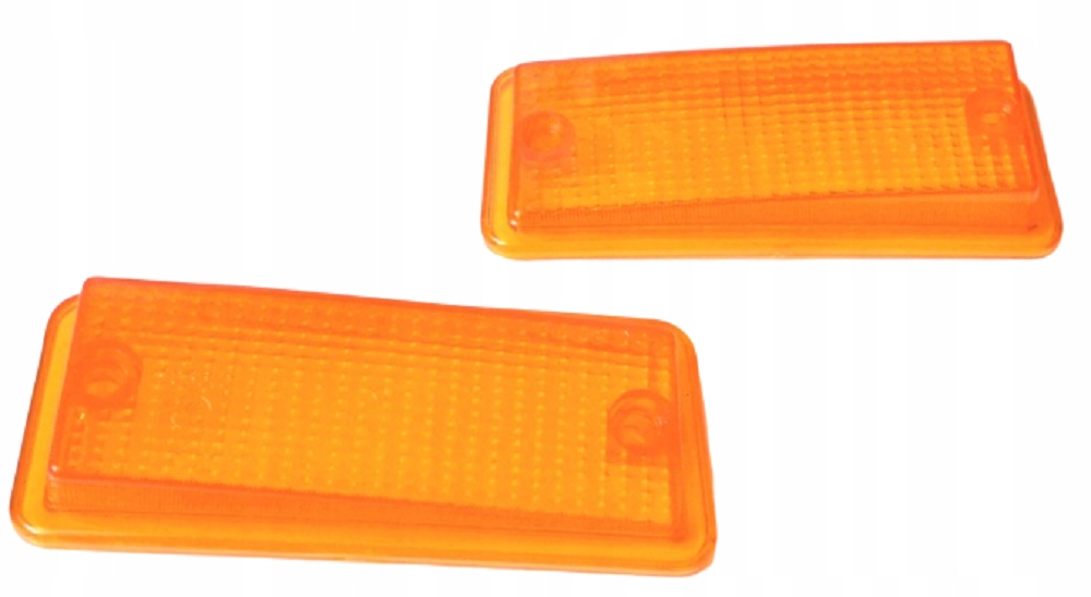 FIAT 126p 126 KLOSZE Szkła Lamp Kierunkowskaz Przednie Migacz PARA