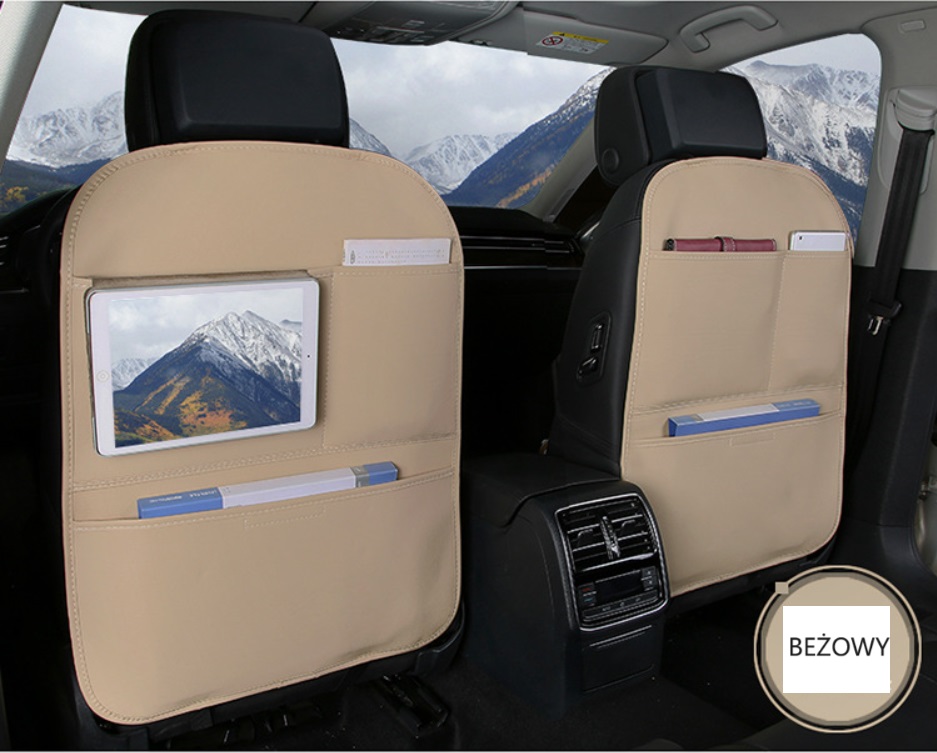 Ochraniacz na fotel samochodowy Clean Edge BEŻOWY Marka Perfectlife