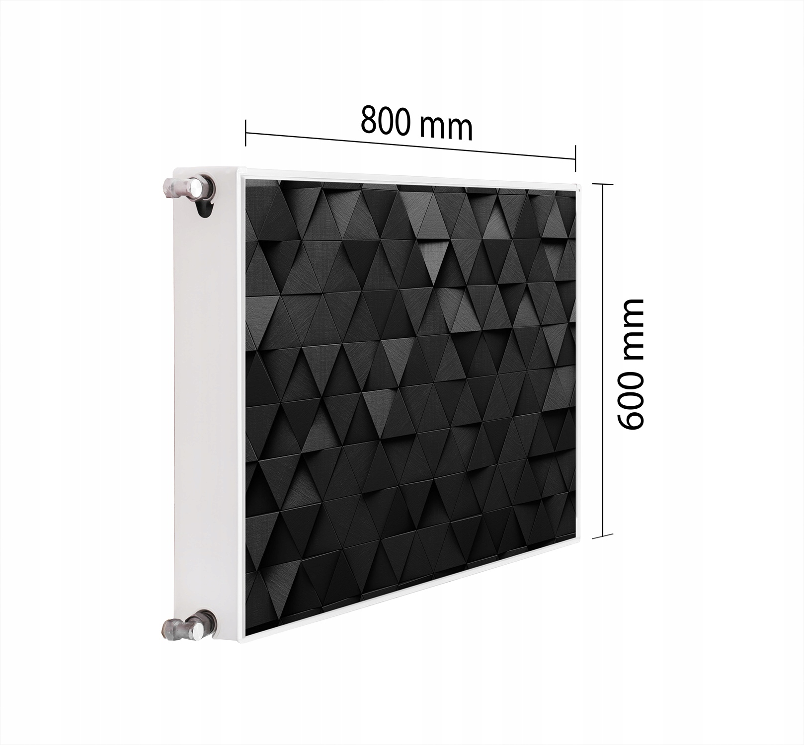 Magnetická Krytka Na Radiátor 80x60 Vzor 3D Podložka Magnet