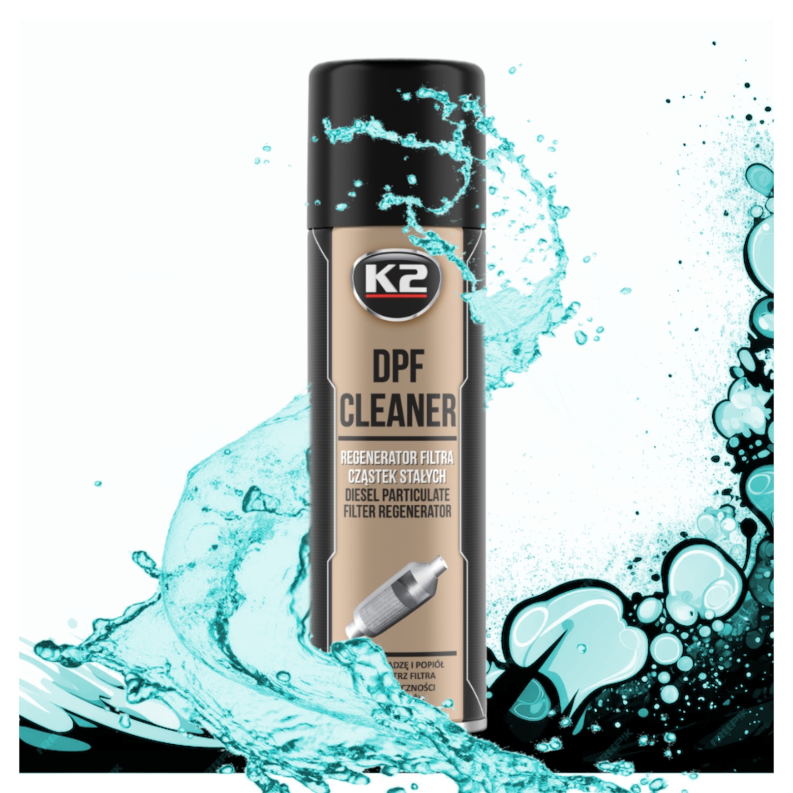 Preparat do Regeneracji Filtra K2 Dpf Cleaner 500ml Środek do Czyszczenia