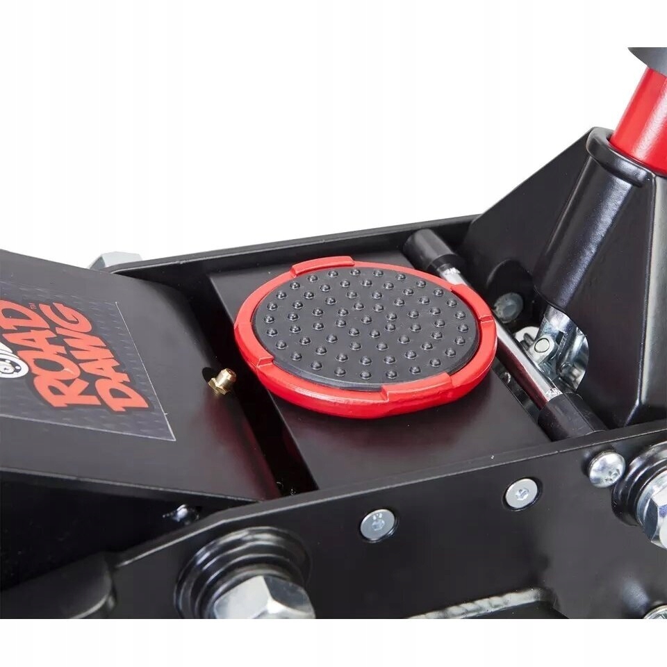 PODNOŚNIK NISKOPROFILOWY 3T 98-770mm 2-TŁOKI ŻABA LEWAREK NISKI SAMOCHODOWY Minimalna wysokość podnoszenia 98 mm