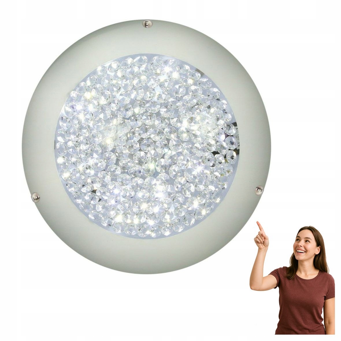 Stropní Svítidlo Led 40 cm 16W Pristina 14-64073 Candellux