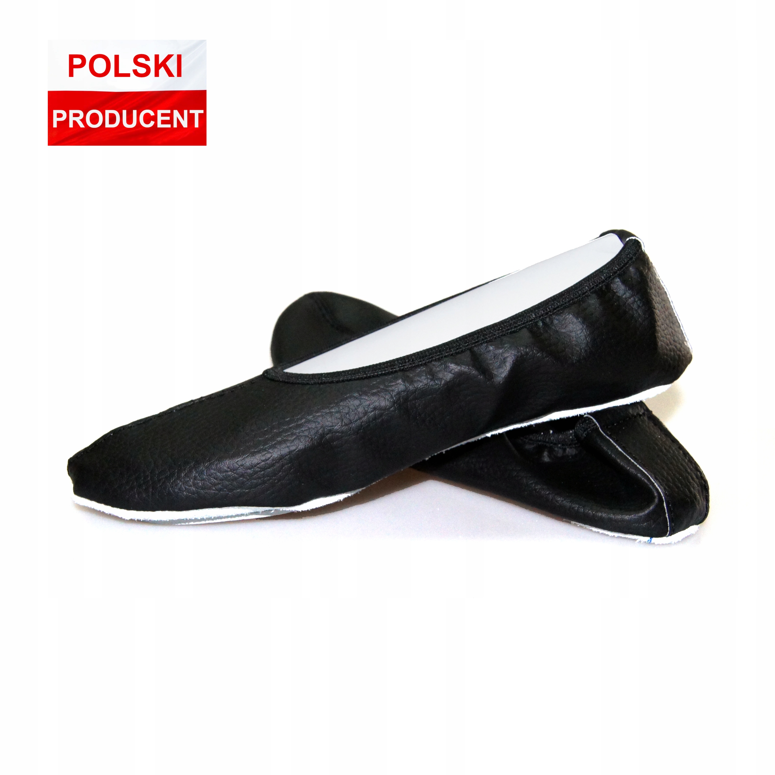 BALETKI BALERINKI CZARNE POLSKI PRODUCENT DO TAŃCA RYTMIKA GIMNASTYCZNE