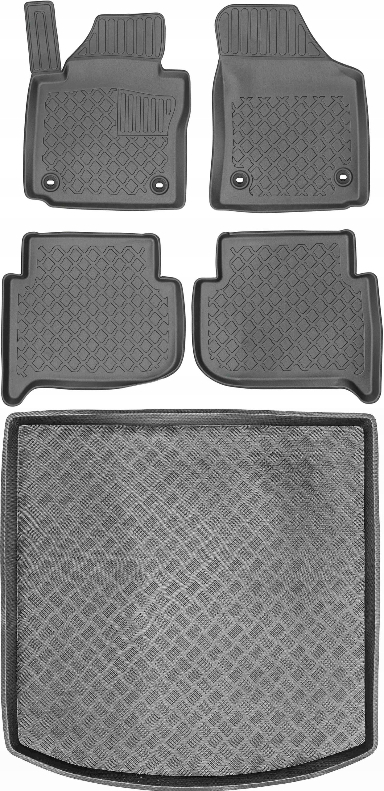 Volkswagen Touran I Minivan od roku 2003-2010 Sada Koberce batožinový priestor