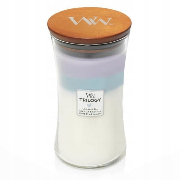 

WoodWick Trilogy świeca duża Calming Retreat