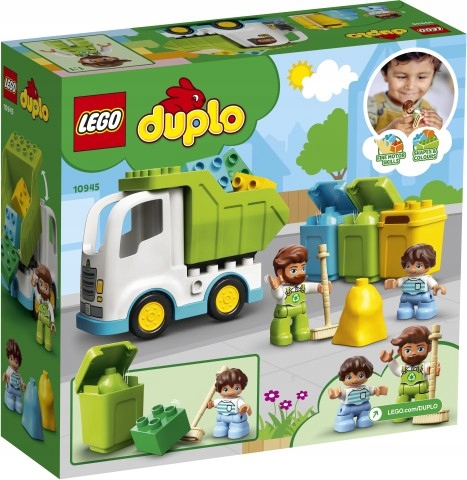 LEGO - DUPLO - ŚMIECIARKA I RECYKLING - 10945 Marka LEGO
