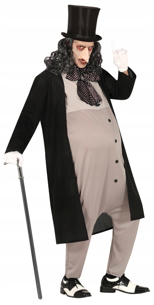 Kostým Deštníkového Zločince Deštníkový Převlek Halloween L