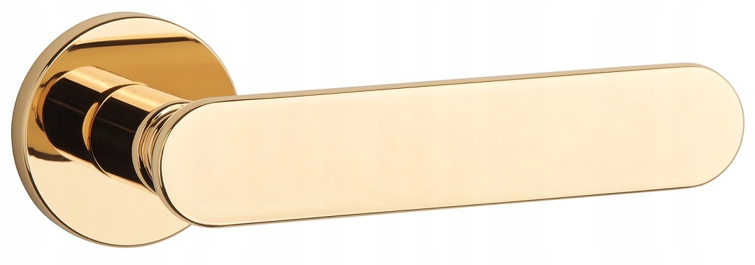 Kľučka Deglasia Slim 7 mm okrúhla zlatá rozeta Aprile