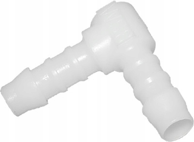 

Łącznik Kątowy plastikowy Kolanko Pom wąż 4mm