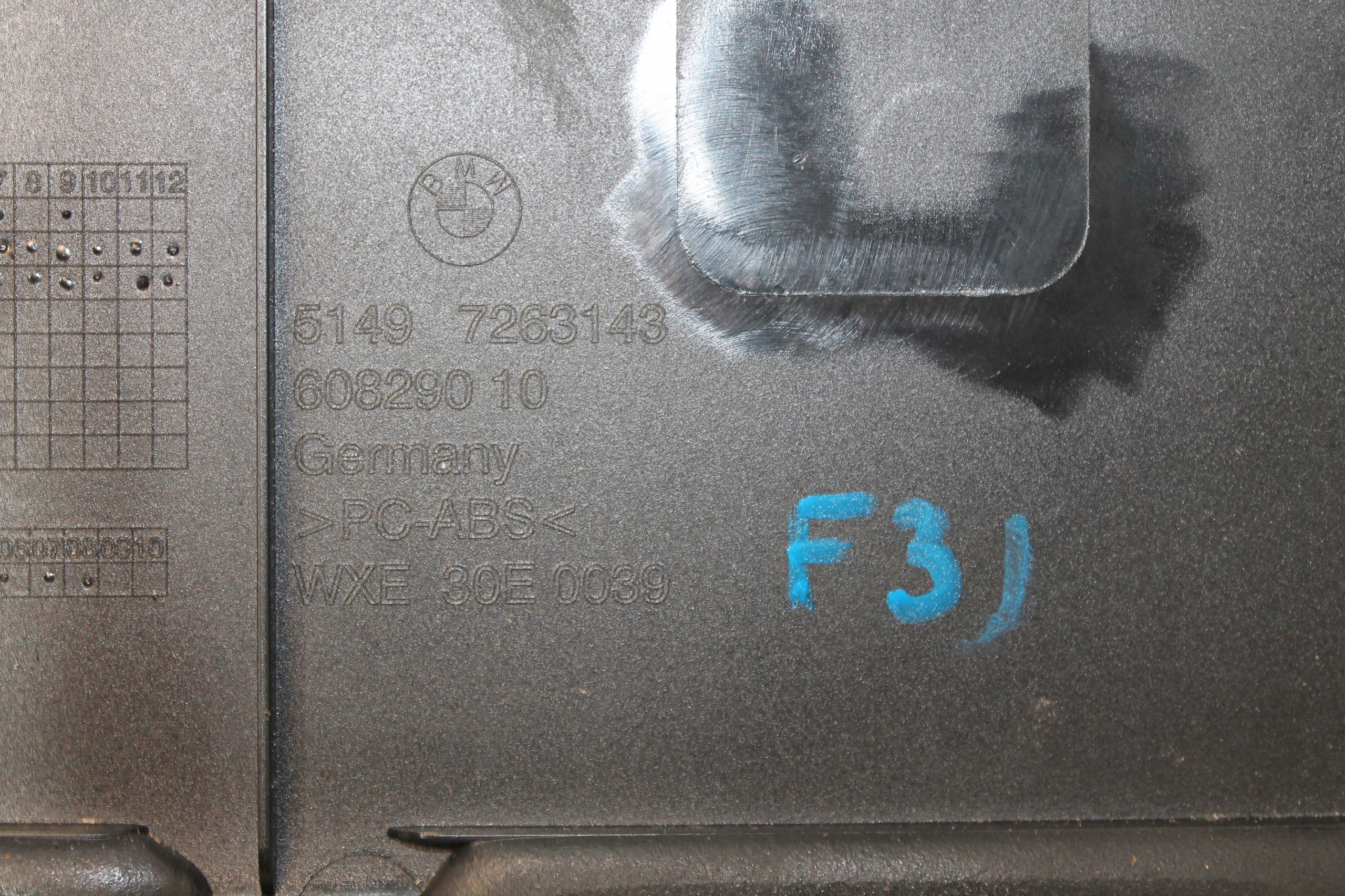 BMW F31 cover cover bonnet boot 7263143