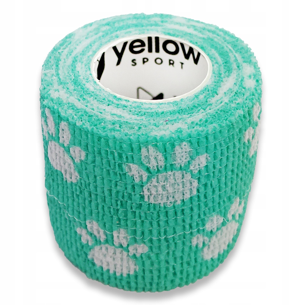 

Bandaż kohezyjny 5cm x 4,5m yellowBAND w łapki
