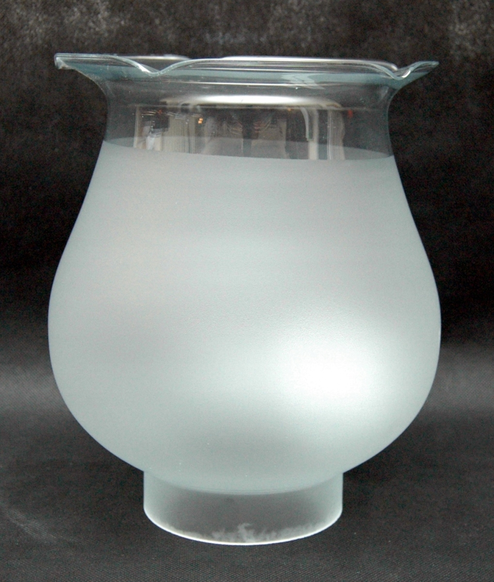 Skleněné stínítko velké pro lampy, lustry, stínidlo E27