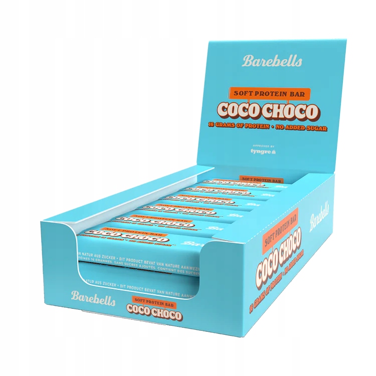 12x Barebells Soft Protein Bar 55g choco coconut