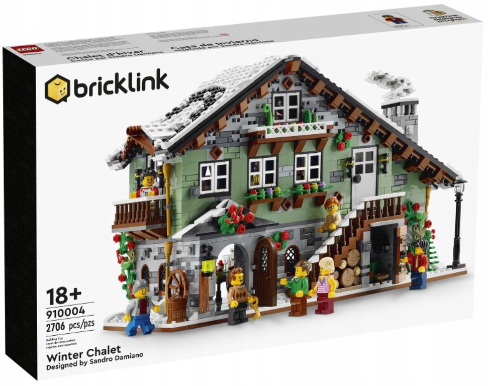 LEGO BrickLink - Zimowy domek 910004