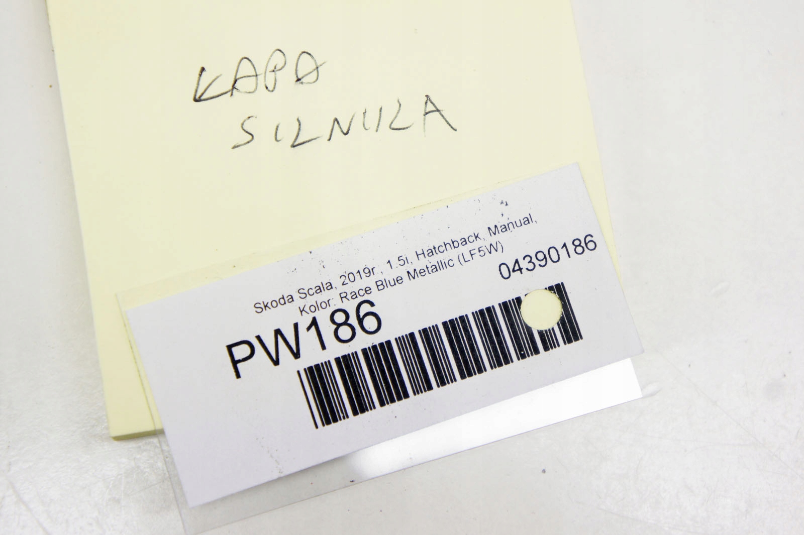 PW186 SKODA SCALA 1.5и лапа кронштейн Двигателя