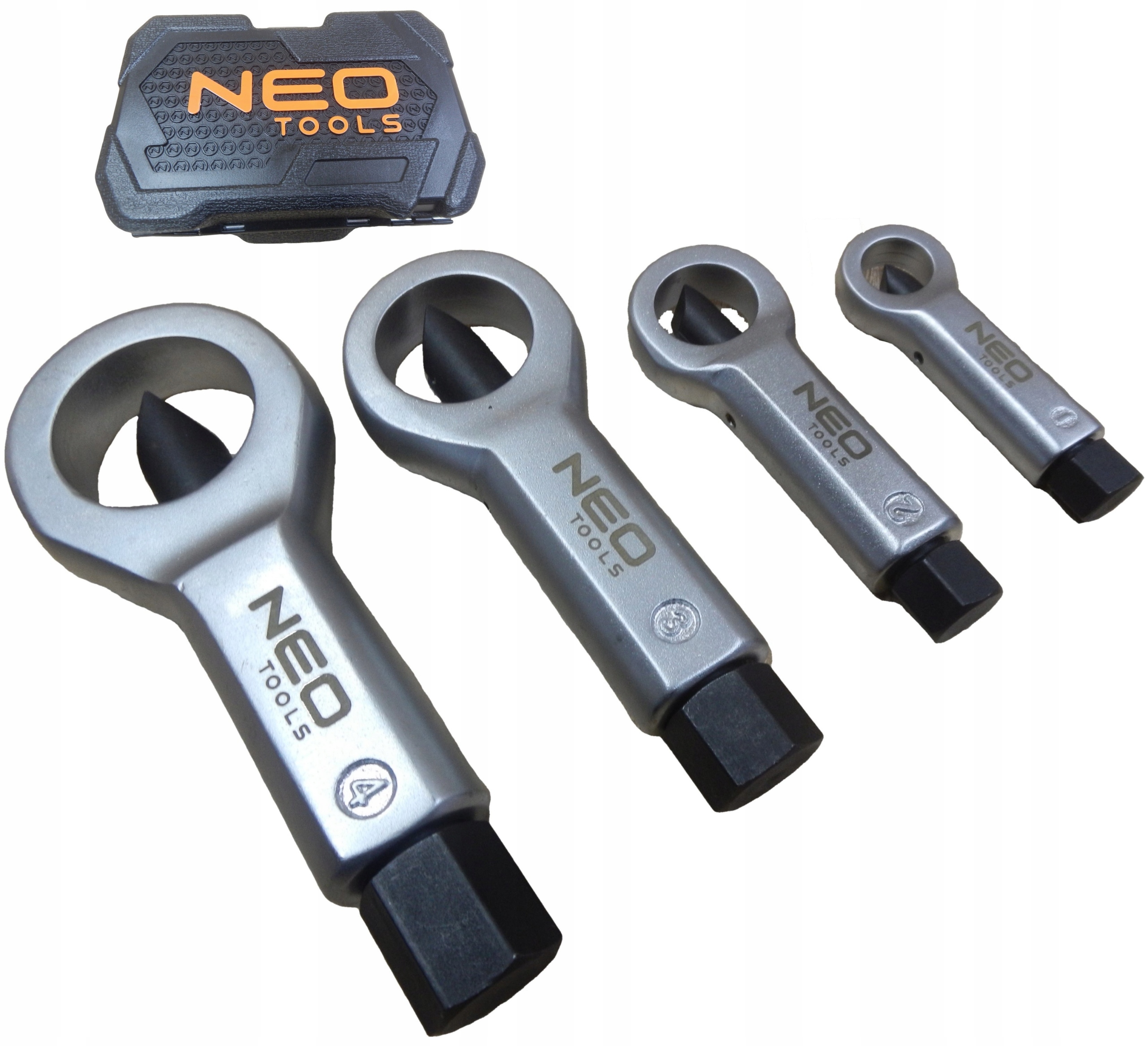 

Przecinaki do nakrętek Solidne Zestaw 4szt Neo