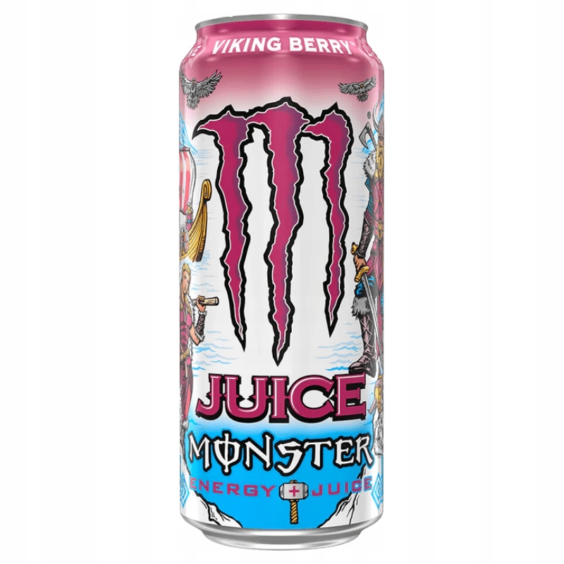 Levně Energetický nápoj Monster Energy Juice Viking Berry 12 x 500 ml