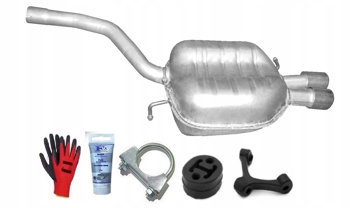 Volkswagen Passat CC 2.0 Tdi 2005-2010 Tlumič Tlumič Výfuku bonus