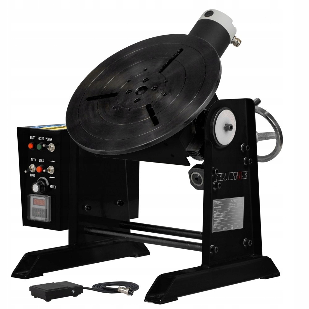 Svařovací polohovač Svařovací Rotátor Spartus 50P 50 kg 0.25-6 ot/min