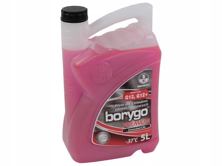 

Borygo płyn do chłodnic 5L Premium G12 G12+ Ext
