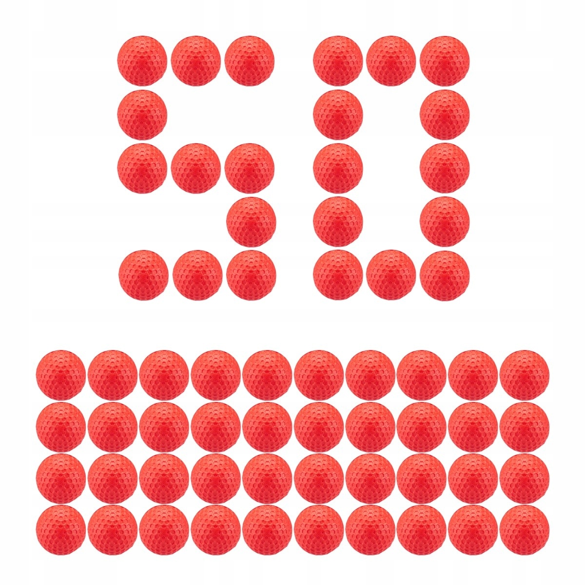 ZURU X-SHOT Kulki Faze Zestaw 50 kulek Marka ZURU